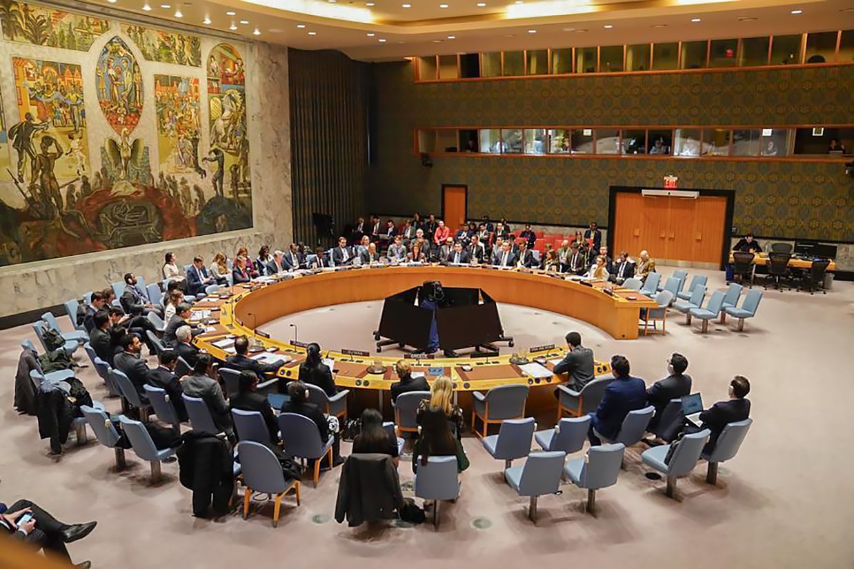 Cosejo de seguridad de la ONU