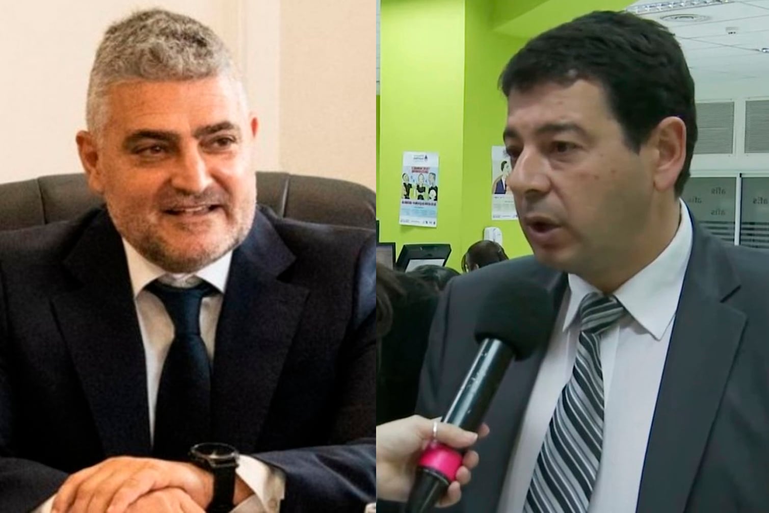 Gerardo Boschín y Leonardo Compelatore