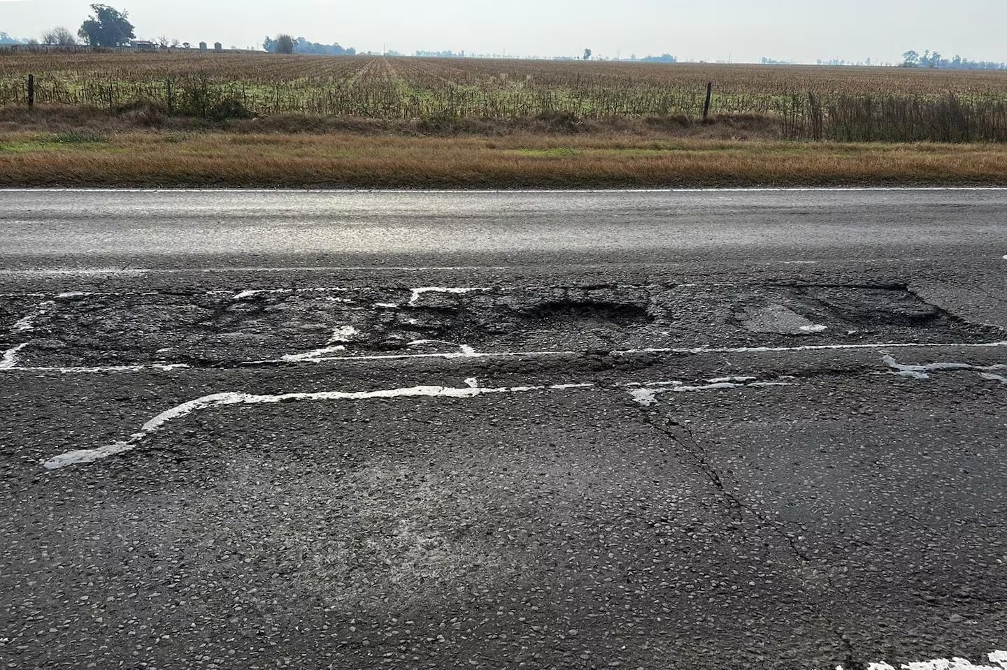 El 50 por ciento de las rutas nacionales en la provincia de Buenos Aires están en mal estado – Página|12