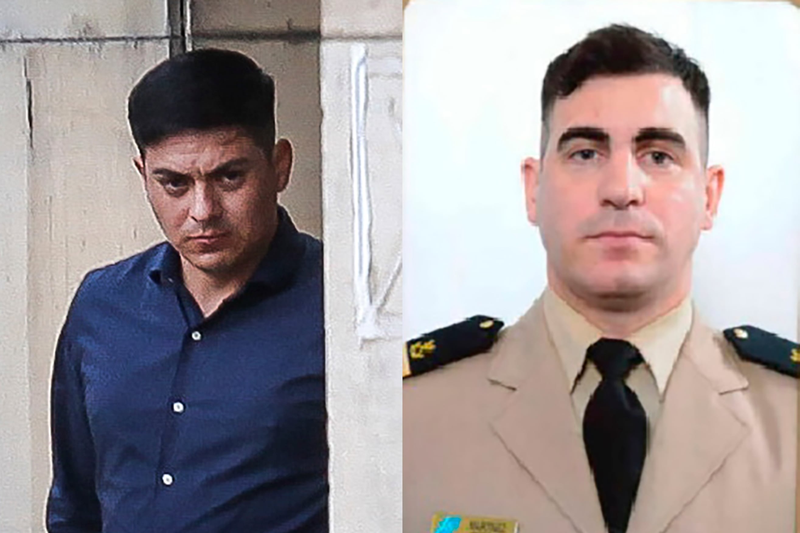 gendarme guerrero y Sebastián Emanuel Martínez