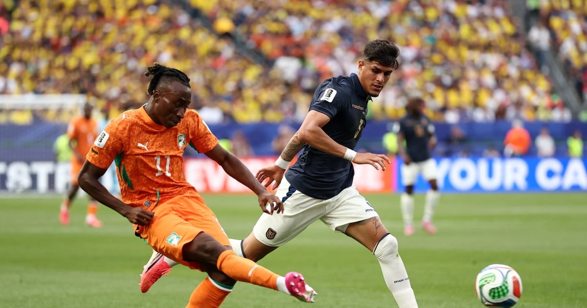 Costa de Marfil le ganó 1-0 a Ecuador