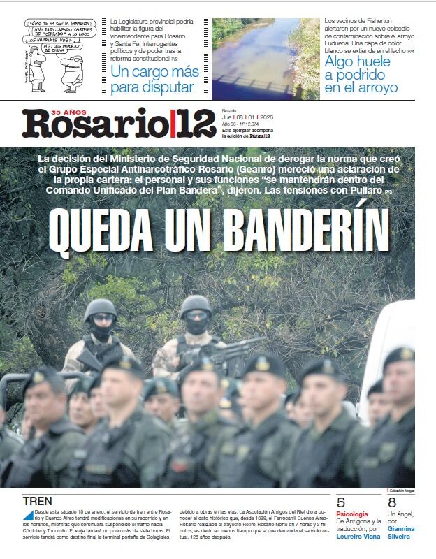 La decisión del Ministerio de Seguridad Nacional de derogar la norma que creó el Grupo Especial Antinarcotráfico Rosario (Geanro), mereció una aclaración de la propia cartera: El personal y sus funciones “se mantendrán dentro del Comando Unificado del Plan Bandera”, dijeron. Las tensiones con Pullaro.