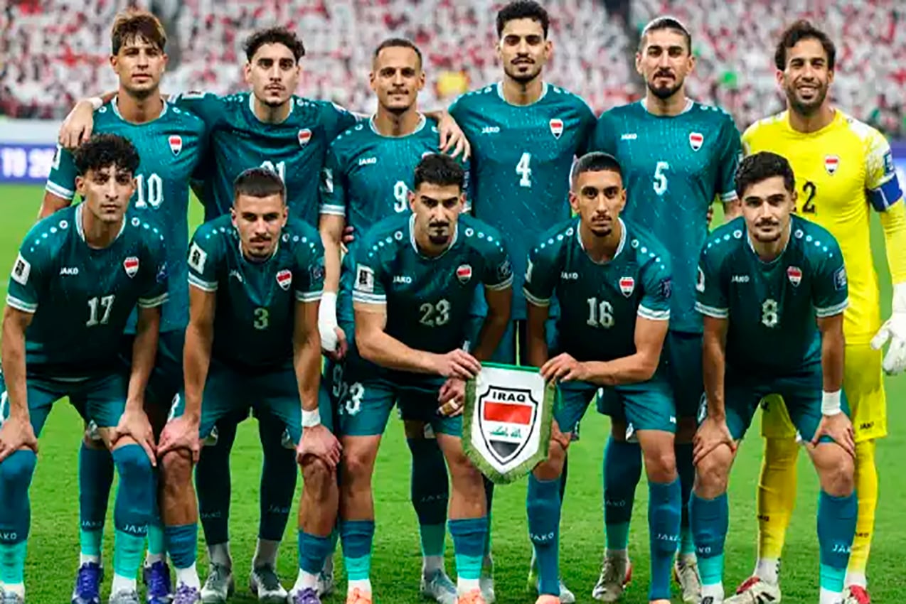 FOTO AFP
seleccion irak