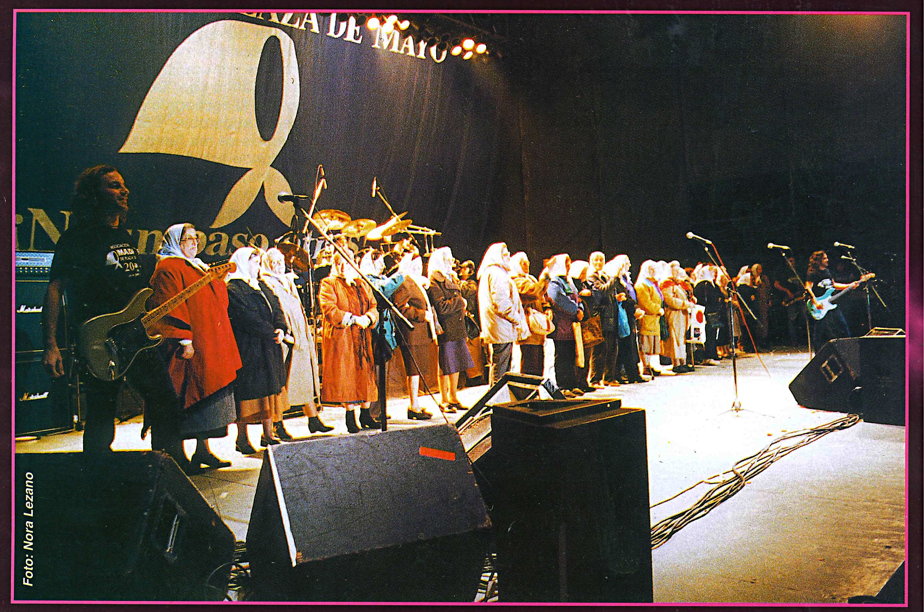 Un momento cumbre de los shows: La Renga con las Madres en escena