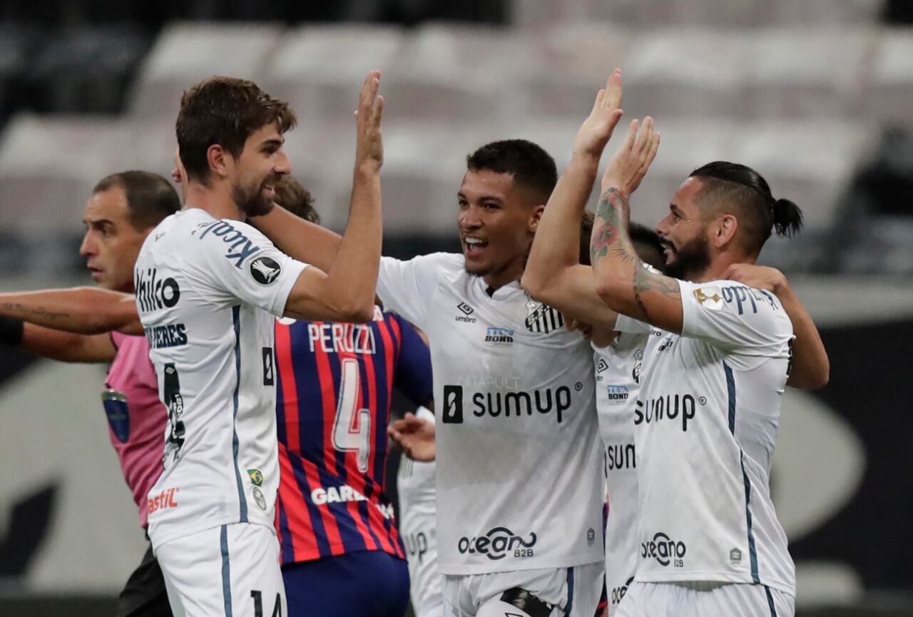 San Lorenzo empató con Santos y se despidió de la Copa Libertadores ...