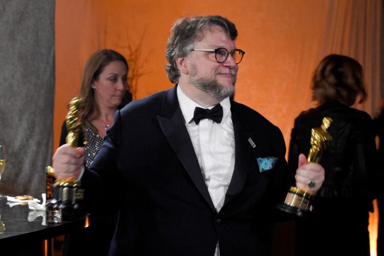 Guillermo del Toro ganó el premio a Mejor Director por "La forma del agua", que también fue elegida Mejor Película.