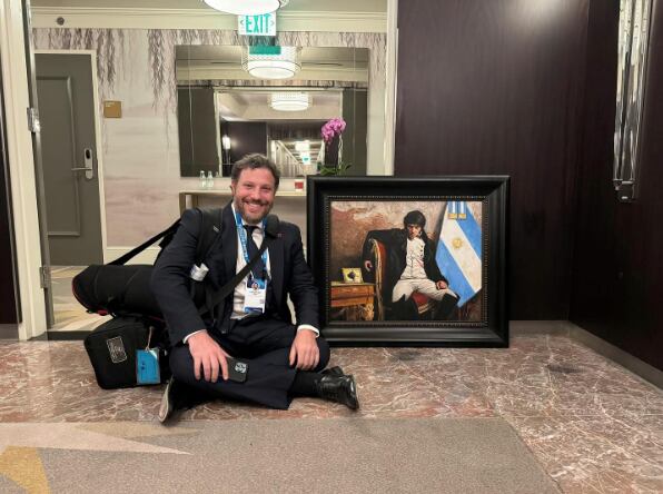 Santiago Oría, director de Realización Audiovisual de la Secretaría de Vocería y Comunicación de la Presidencia de la Nación.