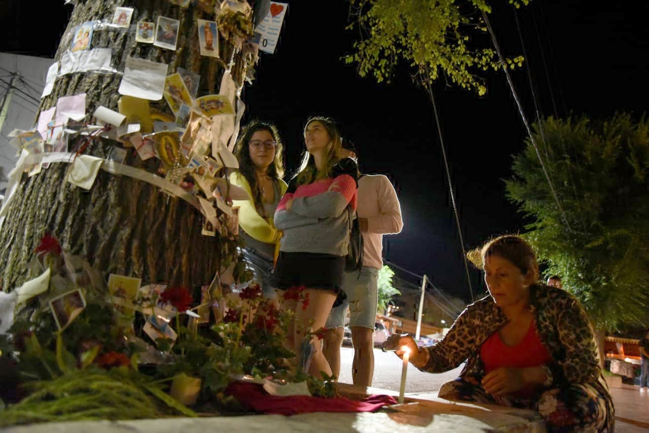 El santuario en memoria de Fernando fue desmantelado.