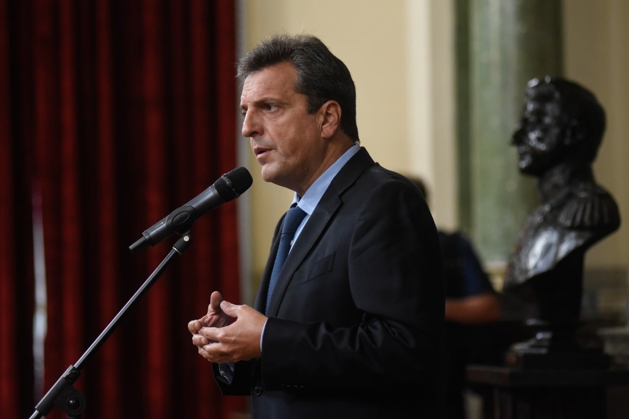 Sergio Massa jurará como ministro de Economía el miércoles a las 17 horas.