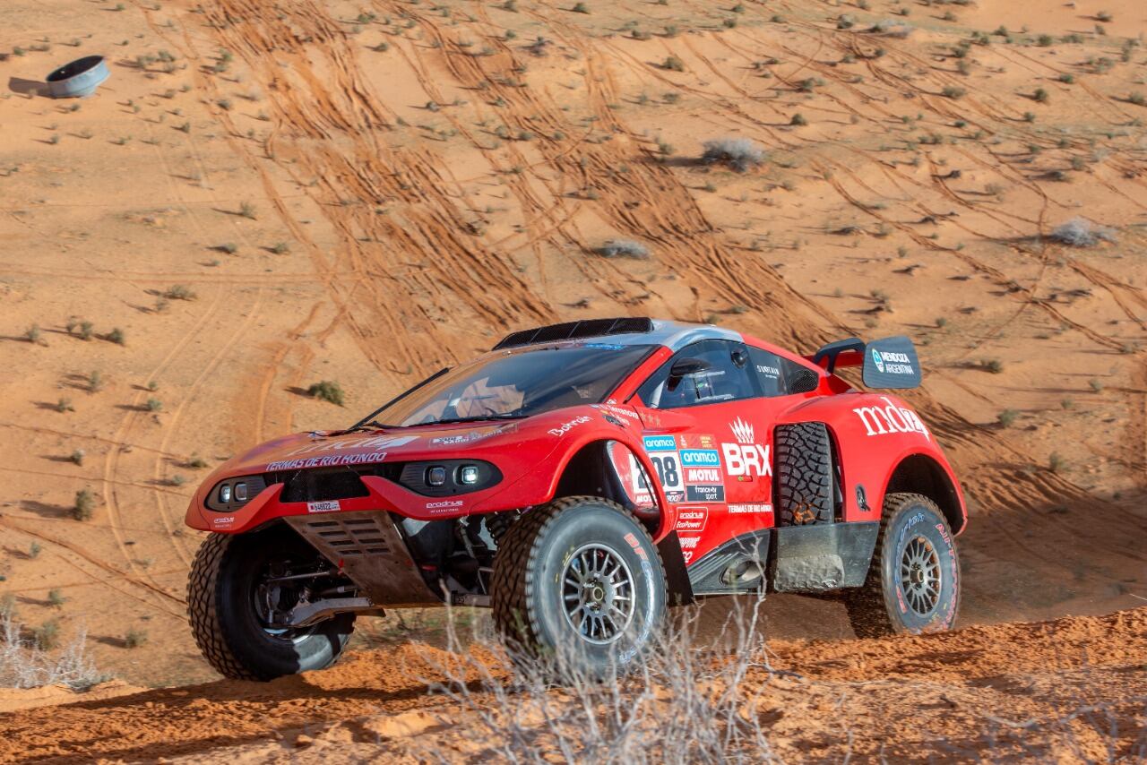 El mendocino Terranova tampoco pudo meterse en el podio en su 17º Dakar
