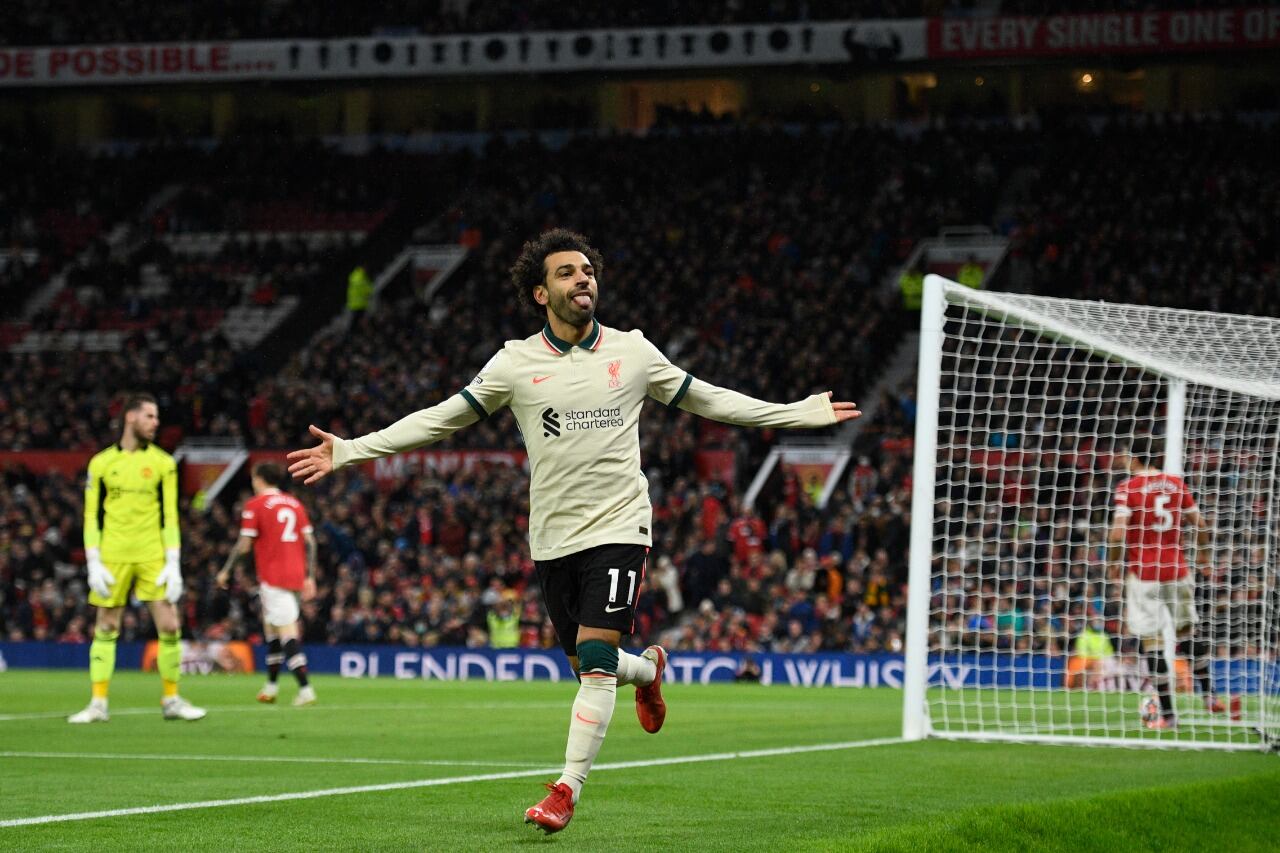 Mohamed Salah hizo lo que quiso ante el United