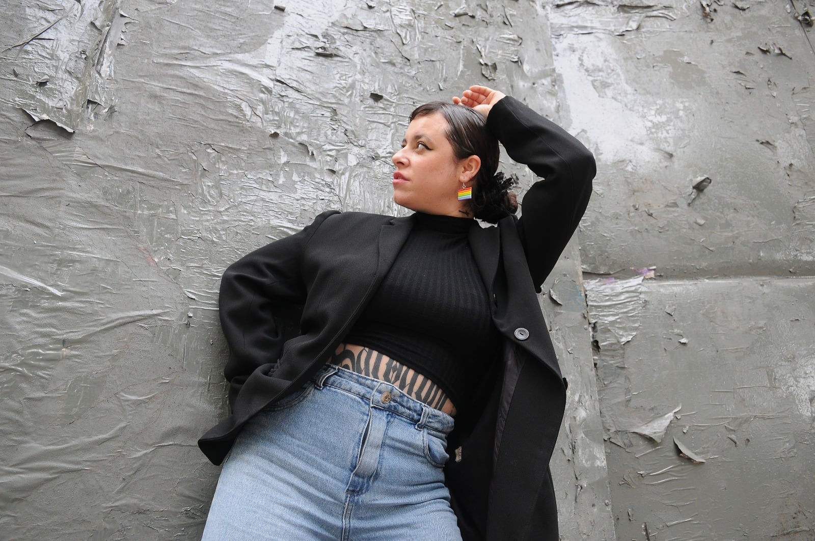 "La banda es una performance entre poesía, danza y actuación", dice Sánchez.