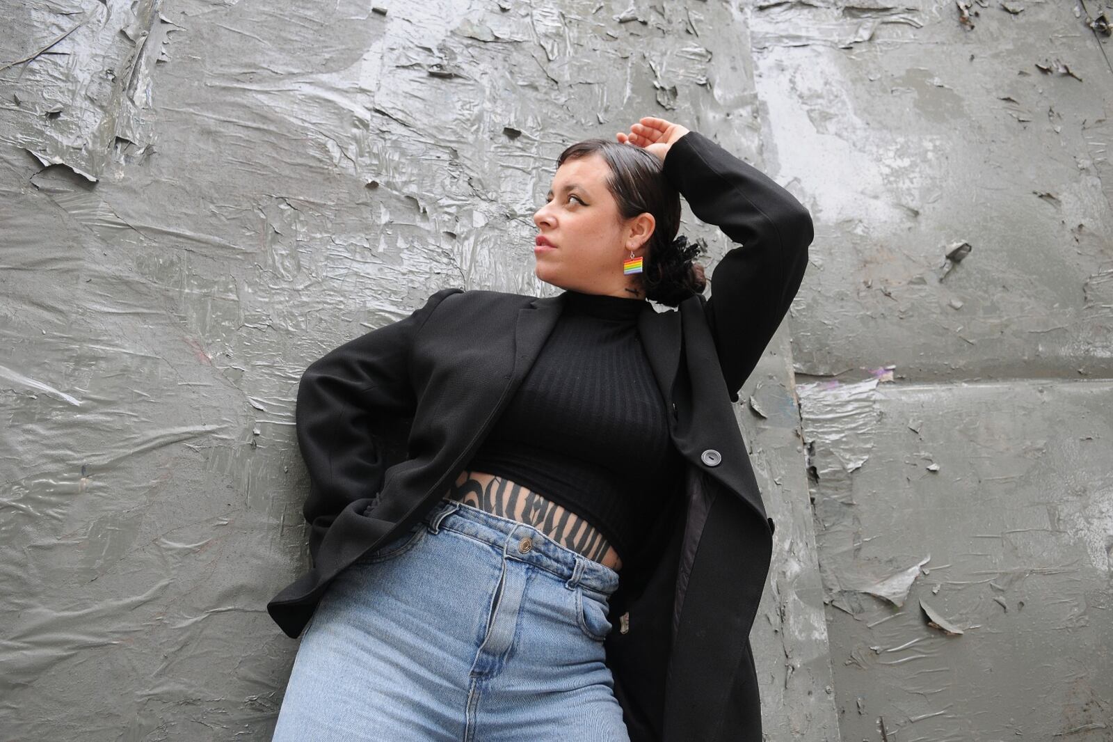 "La banda es una performance entre poesía, danza y actuación", dice Sánchez.