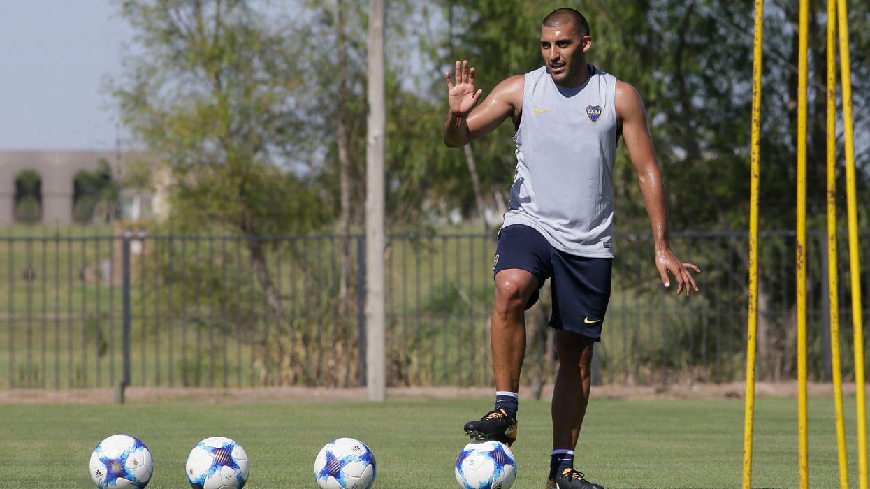 Abila se pone a punto en Boca Juniors.