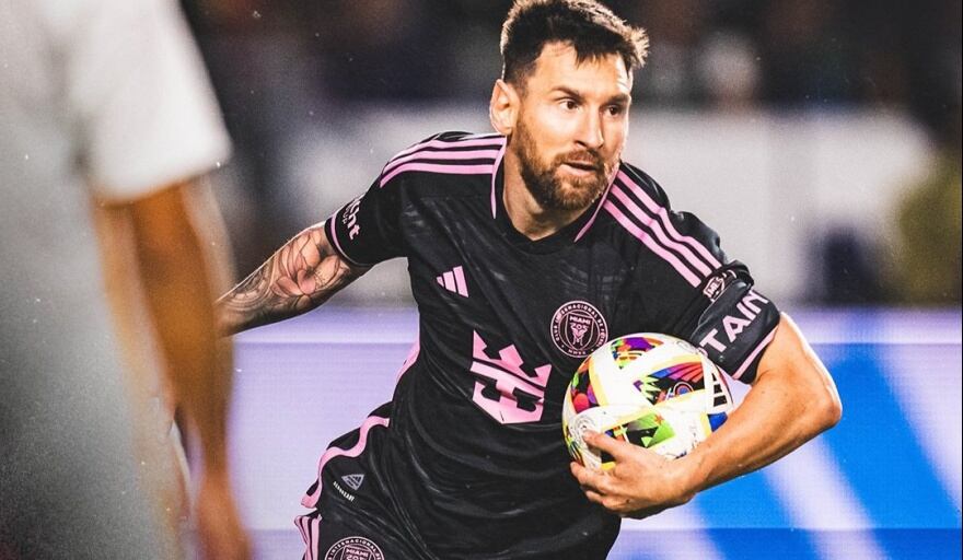 Inter Miami se lo empató sobre el final a Los Angeles Galaxy con un gol de Messi.