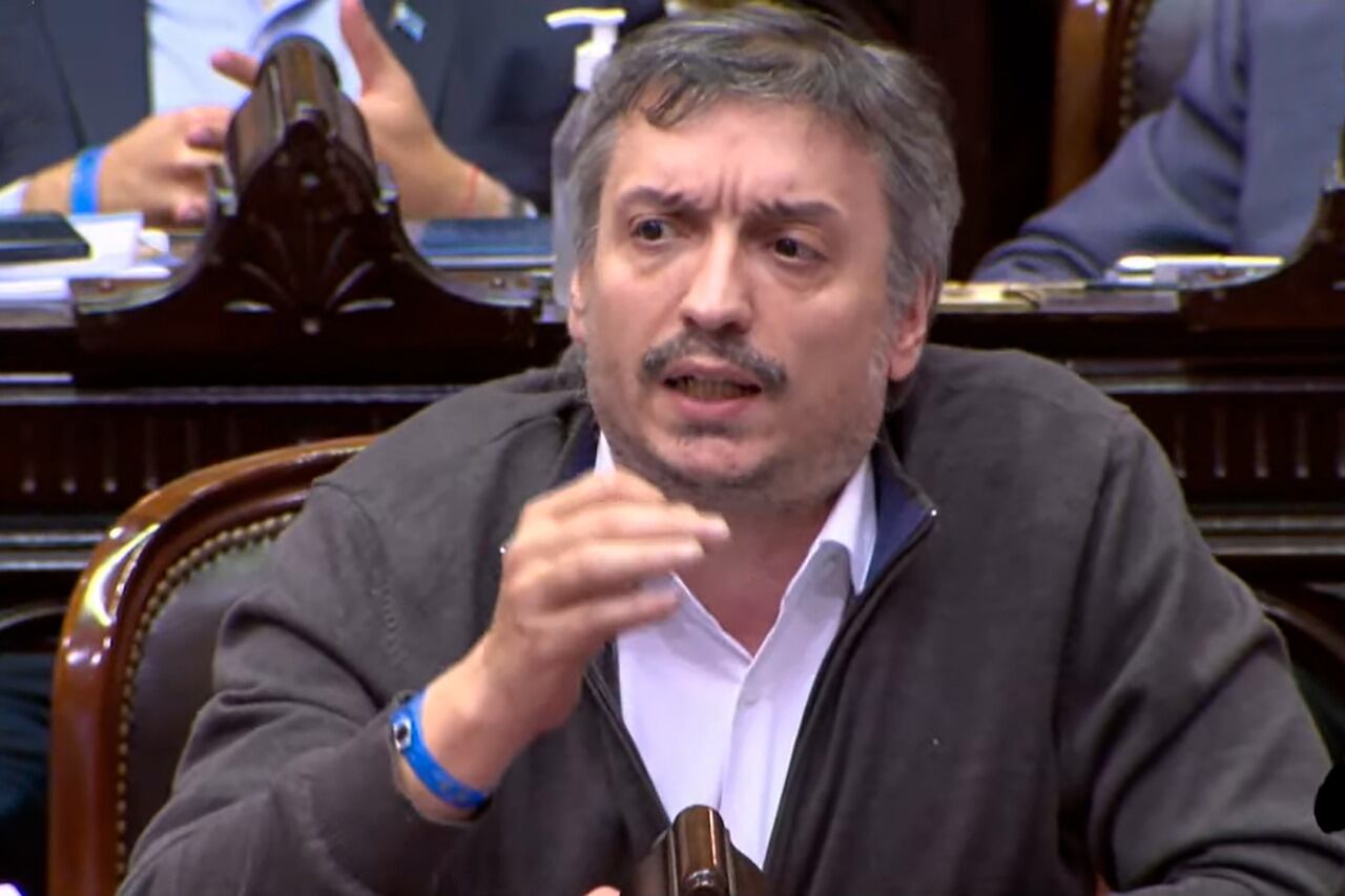 "Juegan a ver quién es el más duro y se olvidaron del país", cuestionó Máximo Kirchner a la oposición.