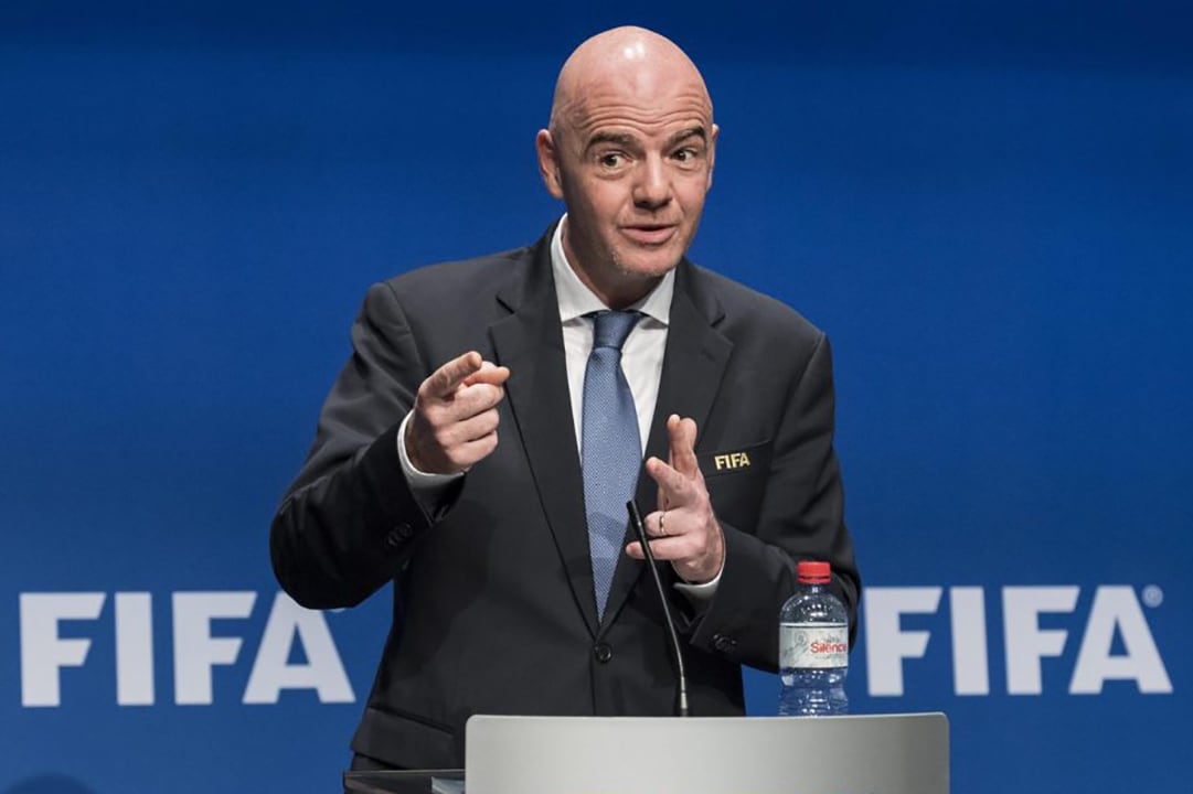 Gianni Infantino, máxima autoridad del fútbol mundial
