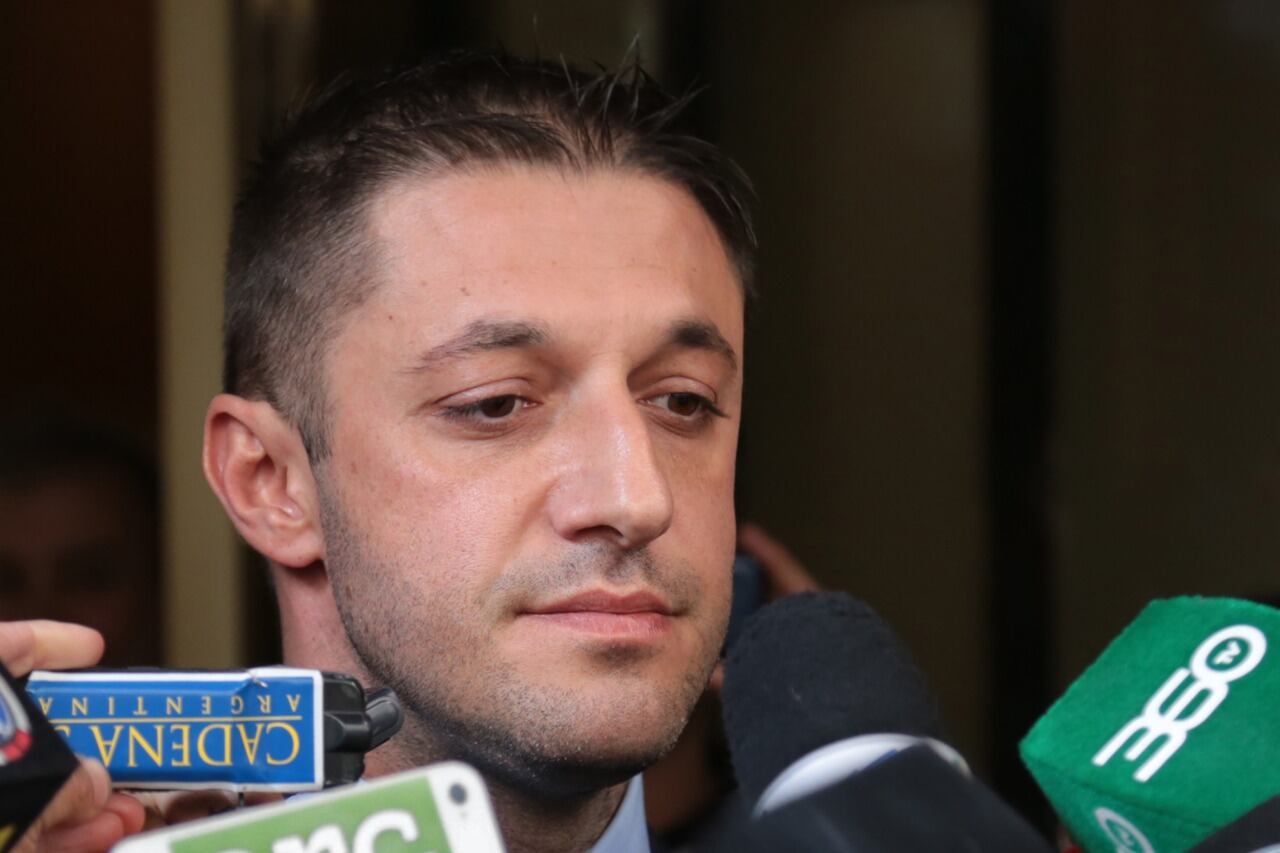 Morla estuvo de visita en la clínica de Olivos.