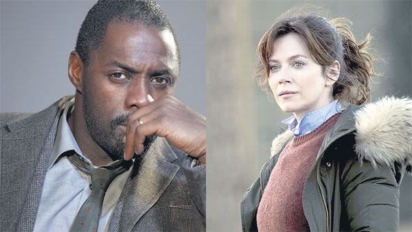 Idris Elba y Anna Friel, dos investigadores que cargan con demonios interiores.