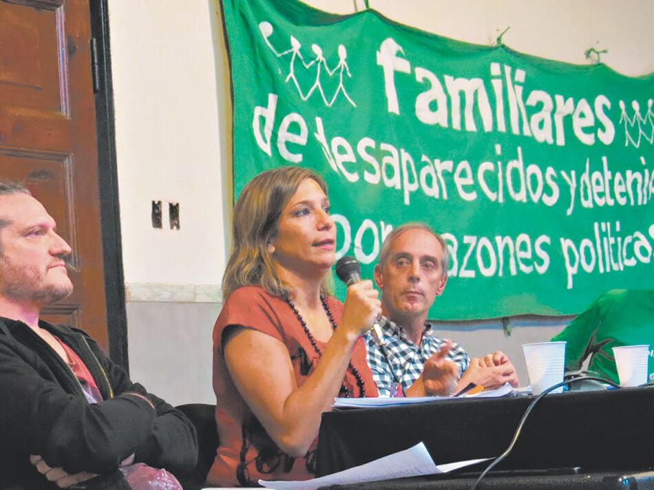 Sztajnszrajber, Lerena, Morresi y Radusso, en la ex Esma.