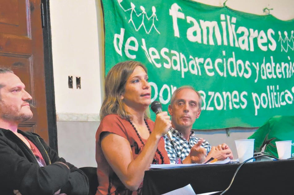 Sztajnszrajber, Lerena, Morresi y Radusso, en la ex Esma.
