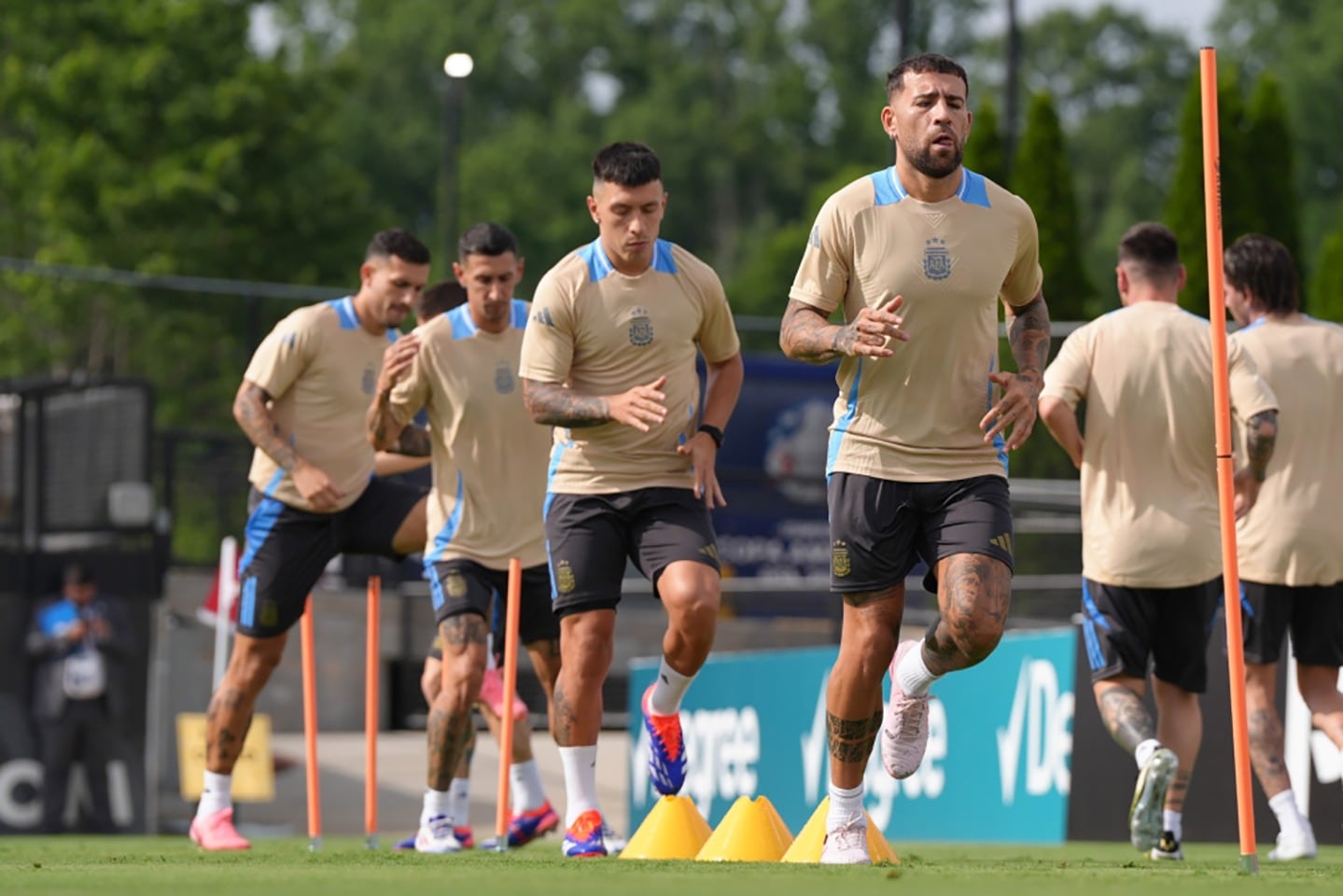 La Selección ya tiene la cabeza puesta en el partido del martes, contra Chile.