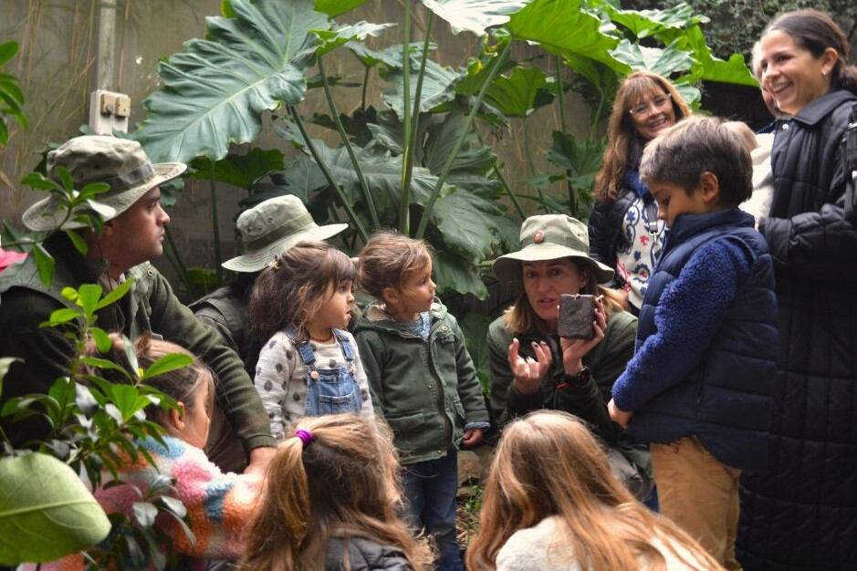 Actividades de investigación, rescate y conservación de especies autóctonas en el bioparque de Temaikén. (Foto: Instagram @fundaciontemaiken)