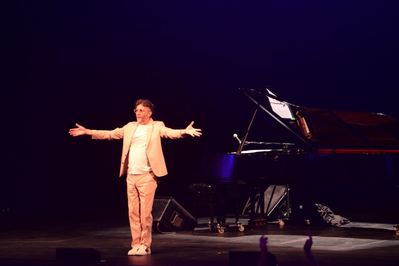 "Hace un año que no canto ¡No saben cómo me preparé!", dijo Páez después de "La rueda mágica".