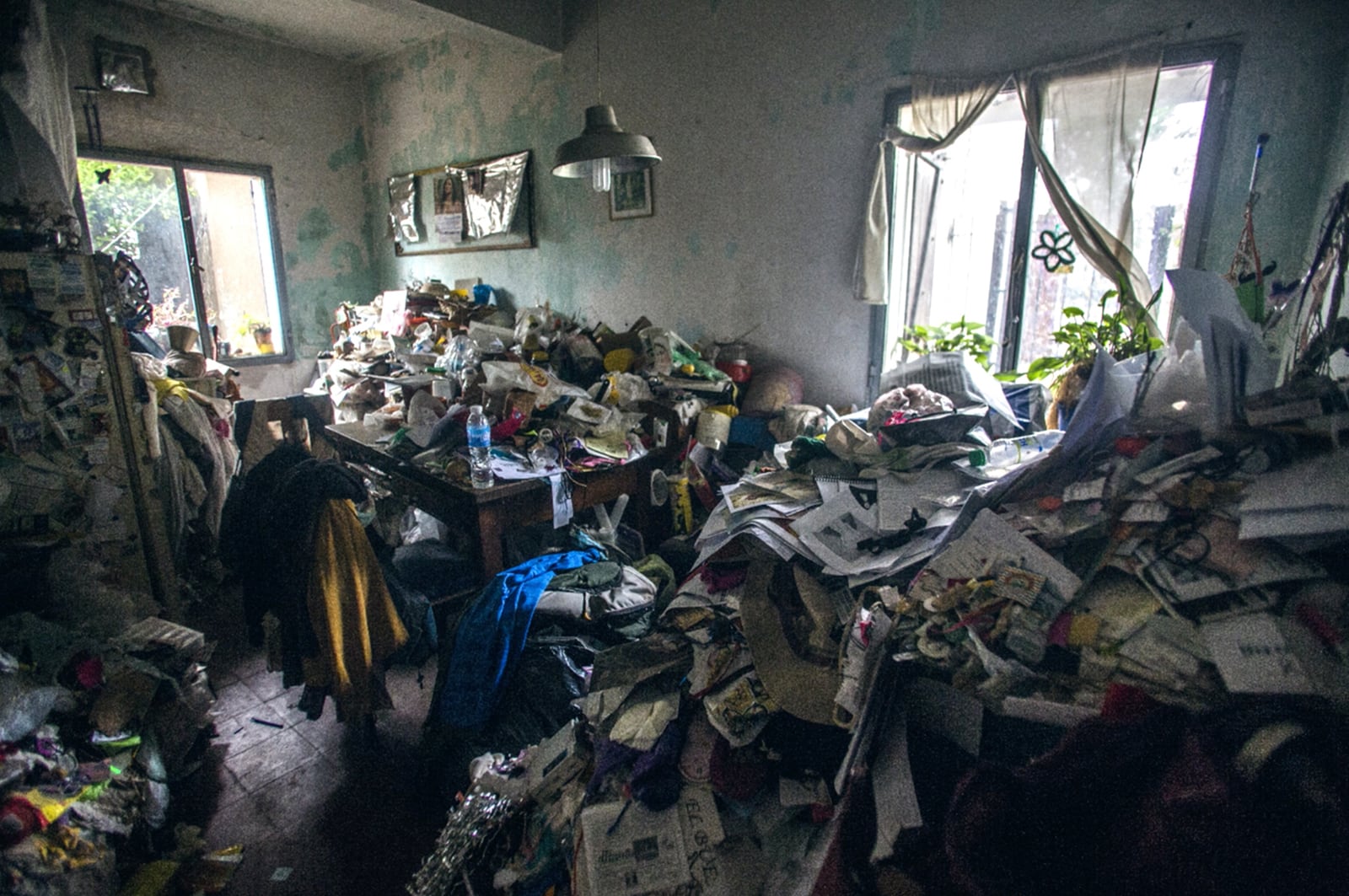 La basura como materia artística. 