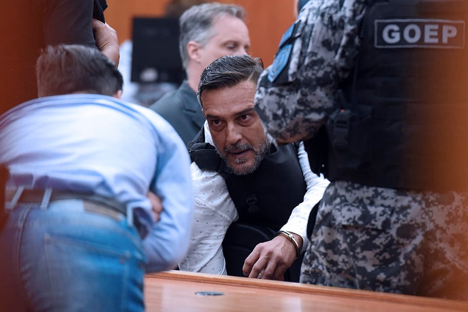 El abogado Tavella, otro de los imputados. "Excedió su rol y colaboró con la organización", según los fiscales.