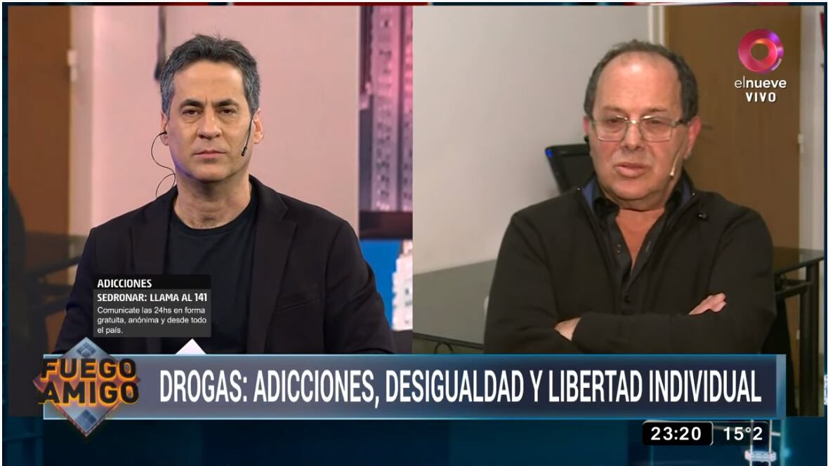 Foto: Fuego Amigo (Canal Nueve)