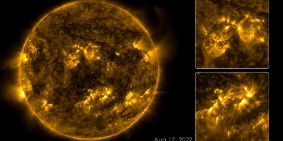 El Sol fue captado a tiempo completo por un instrumento de la NASA. (Foto: NASA)