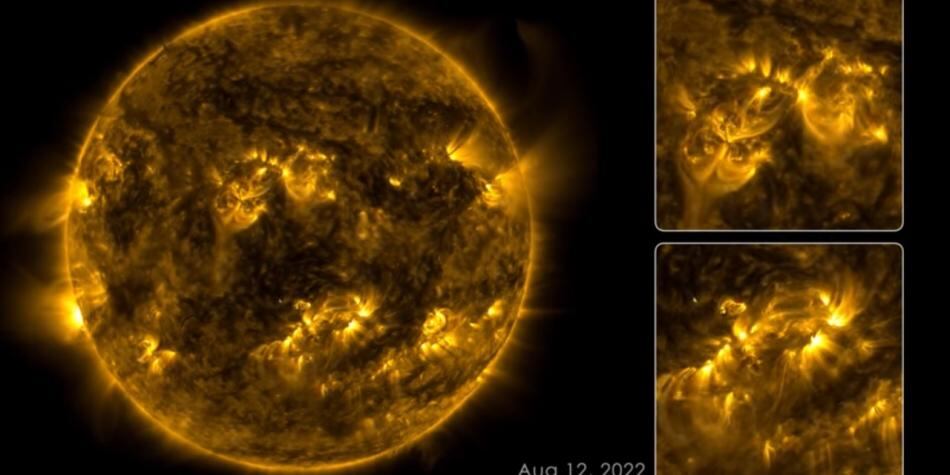 El Sol fue captado a tiempo completo por un instrumento de la NASA. (Foto: NASA)
