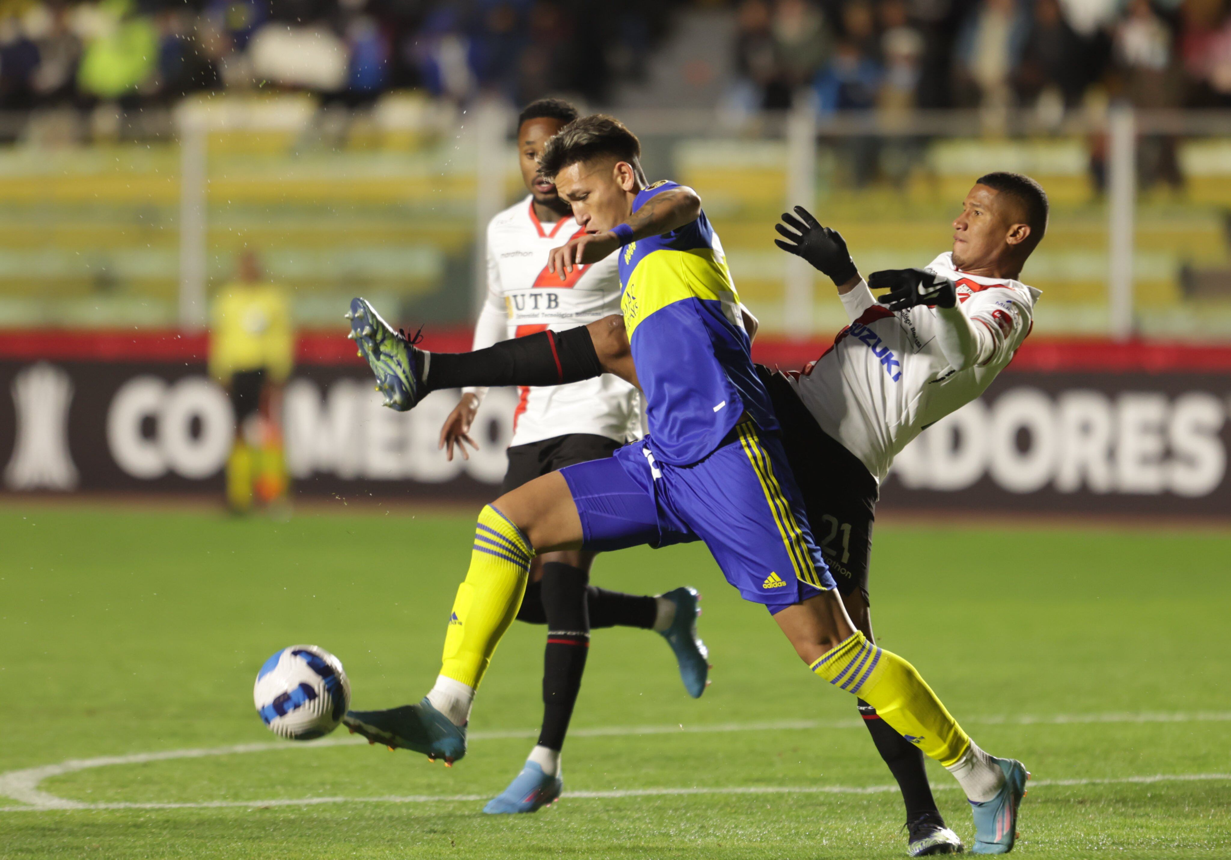 Luis Vázquez, pieza clave en la ofensiva de Boca (@BocaJrsOficial).