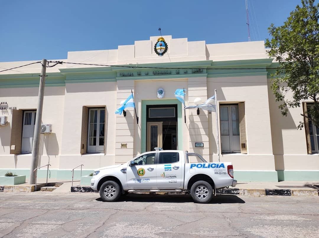La niña de 12 años fue llevada a una dependencia policial, y más tarde puesta a disposición de la Defensoría de Menores.(foto: Policía de La Pampa)
