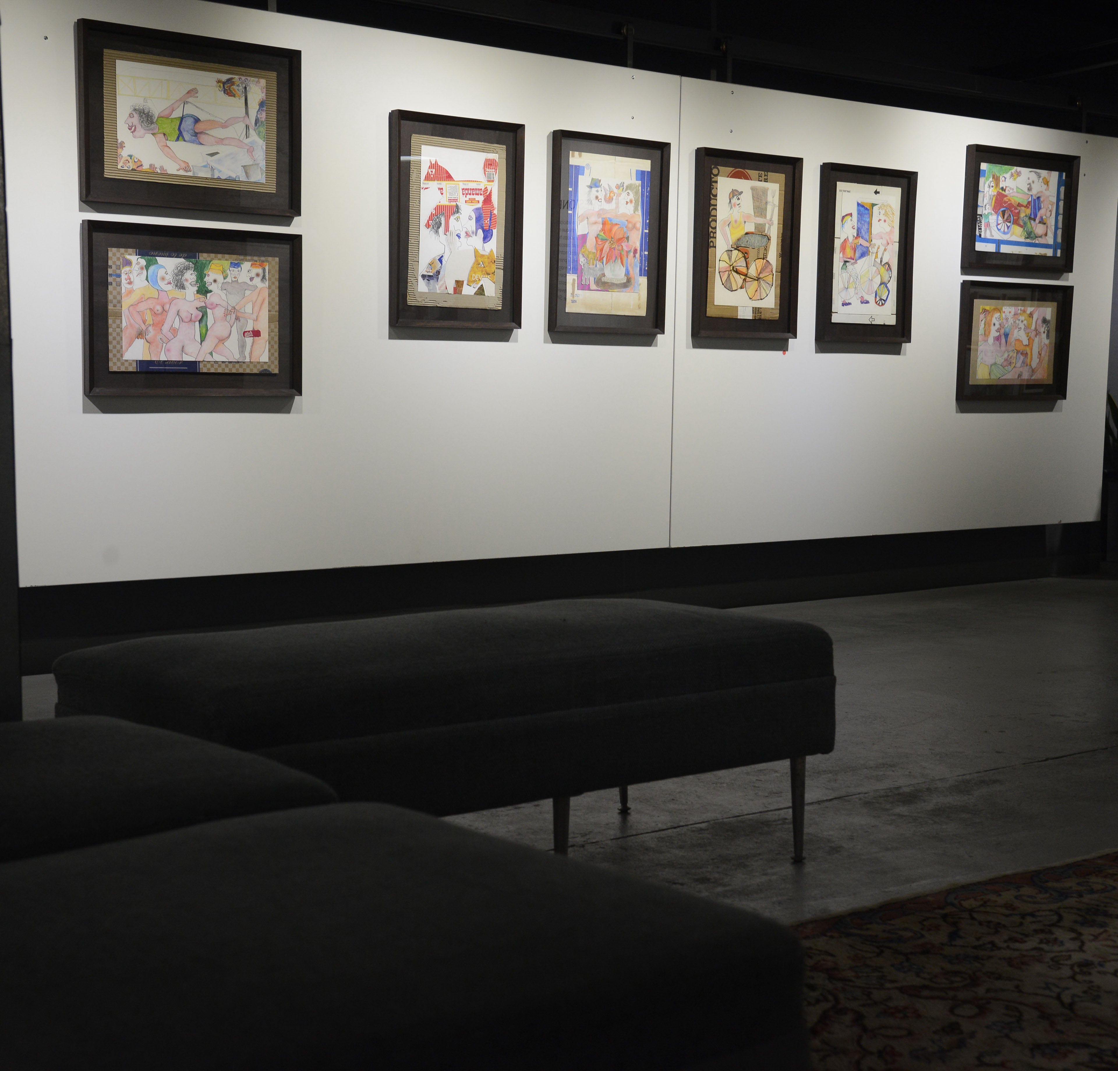 Las "pinturitas" inéditas de Boglione, en Subsuelo.