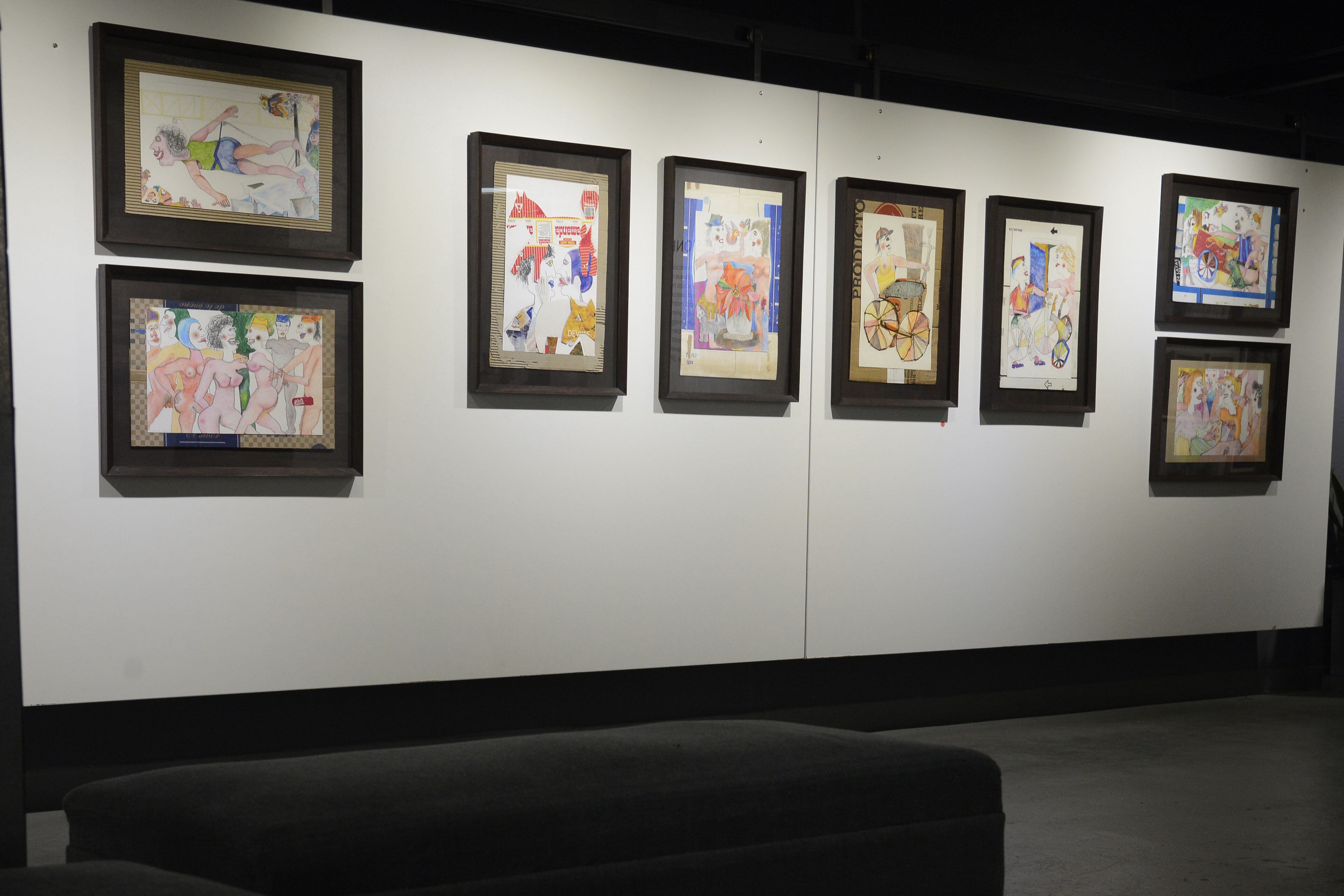 Las "pinturitas" inéditas de Boglione, en Subsuelo.