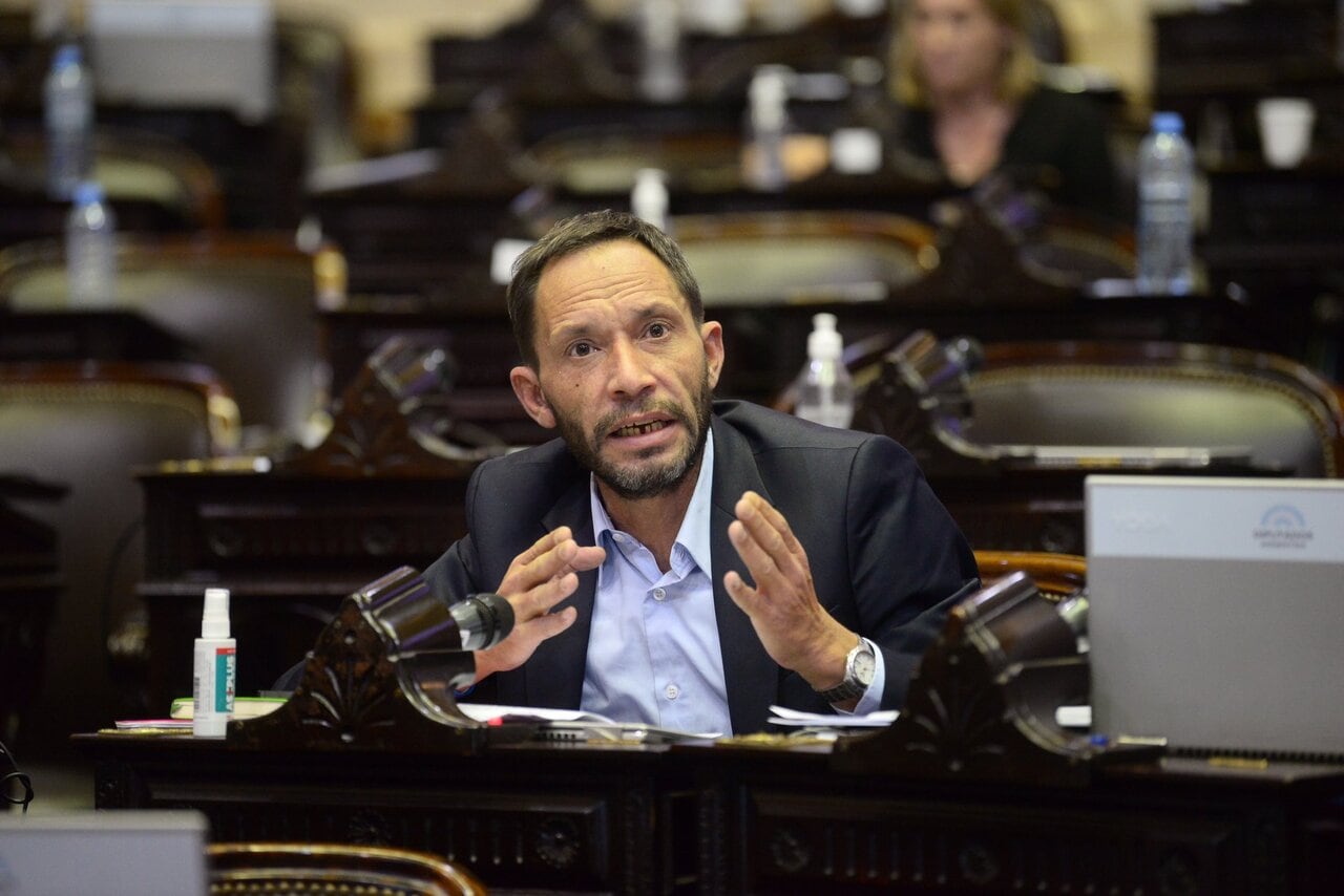 Maximiliano Ferraro, presidente del bloque de la CC en la Cámara Baja. 