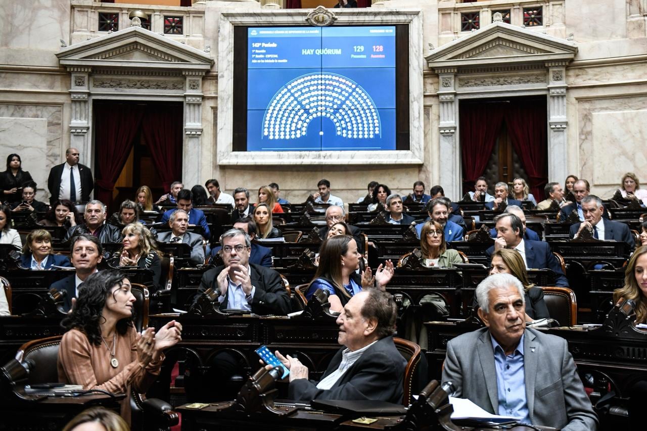 Los bloques opositores juntaron el quórum reglamentario para iniciar la sesión.