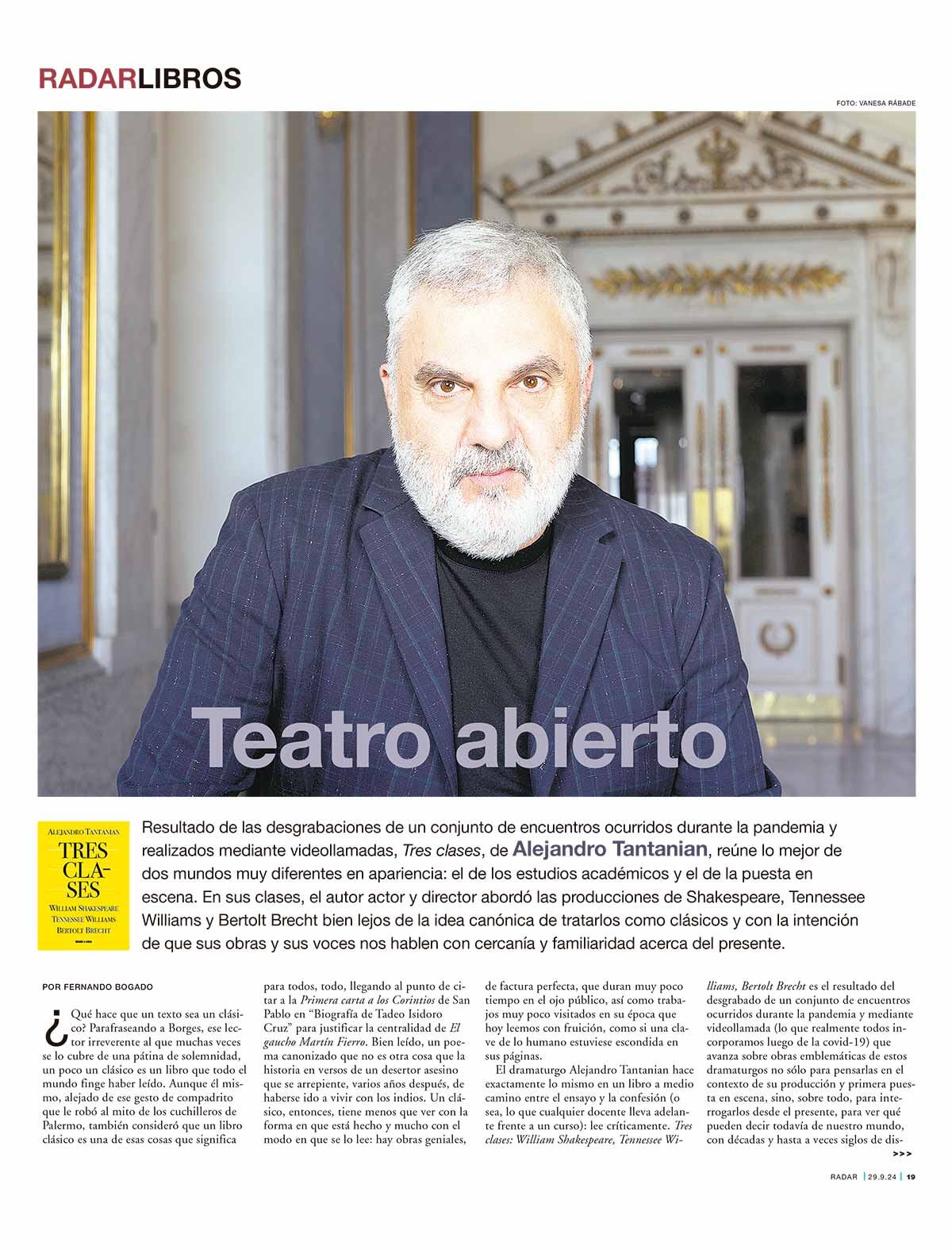 Teatro abierto - 27/09/2024