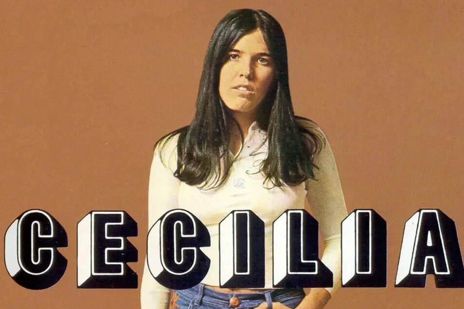 Portada de Cecilia, disco de la cantautora Cecilia, 1972