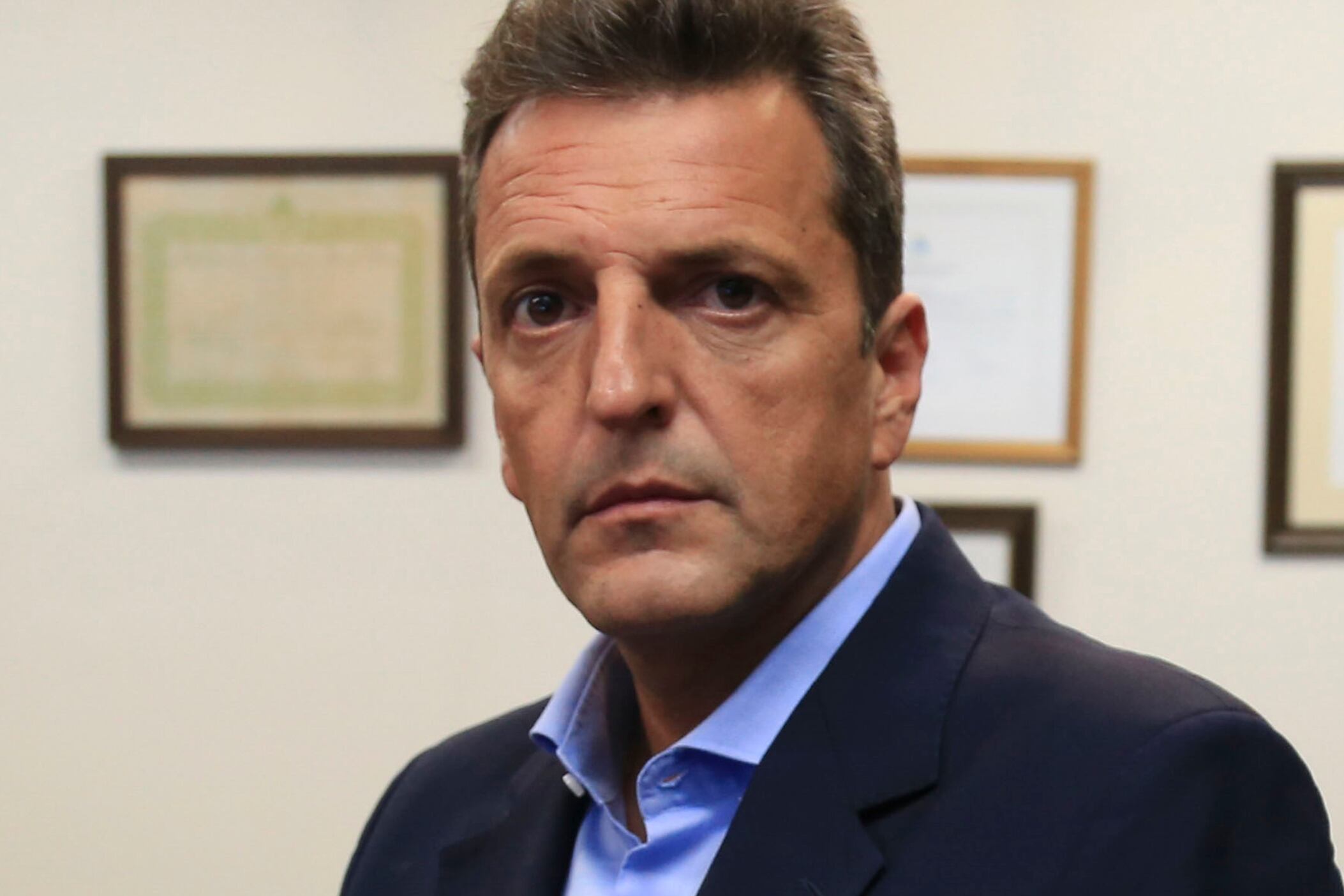 Sergio Massa encabeza la boleta de diputados nacionales del Frente de Todos en la provincia de Buenos Aires.