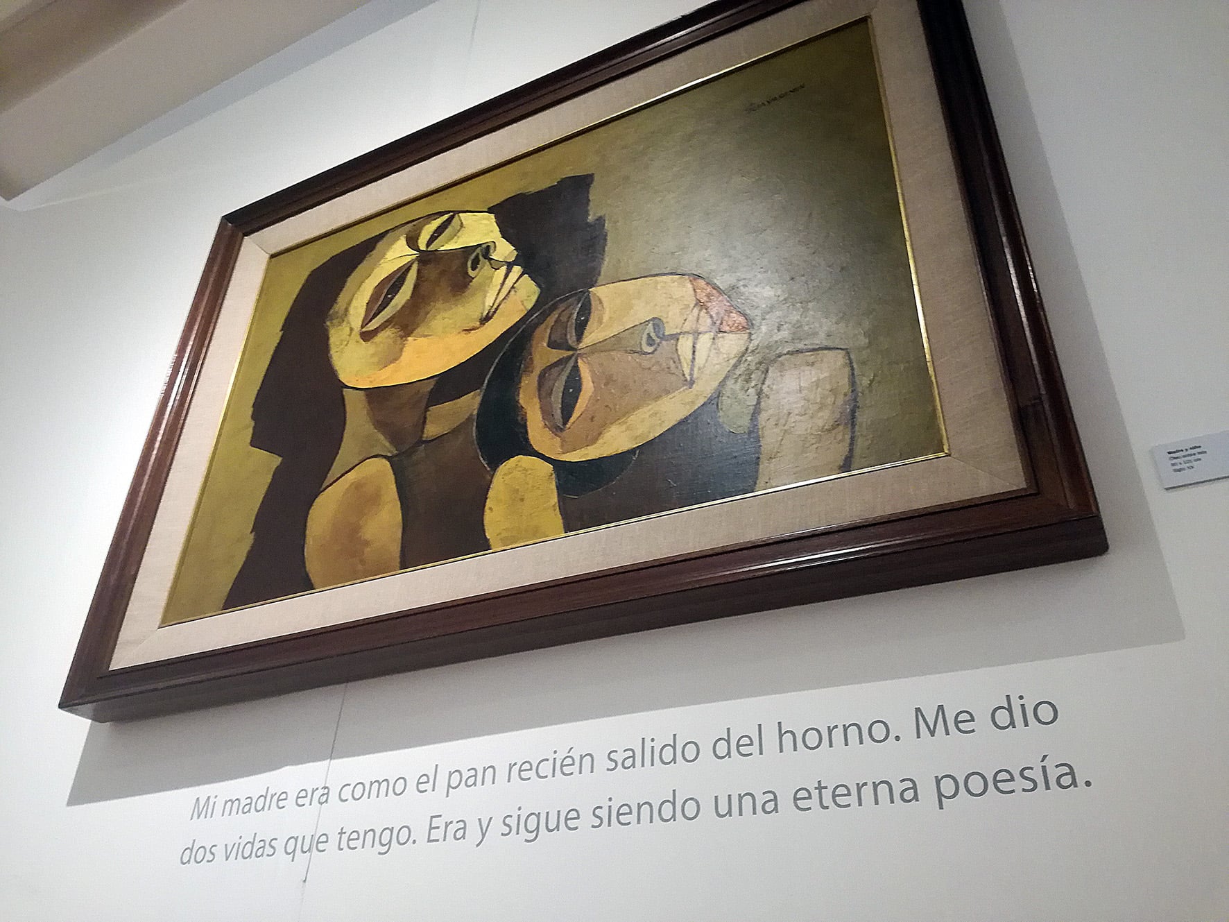 Como todo buen artista moderno, Guayasamín desarrolló un lenguaje propio.