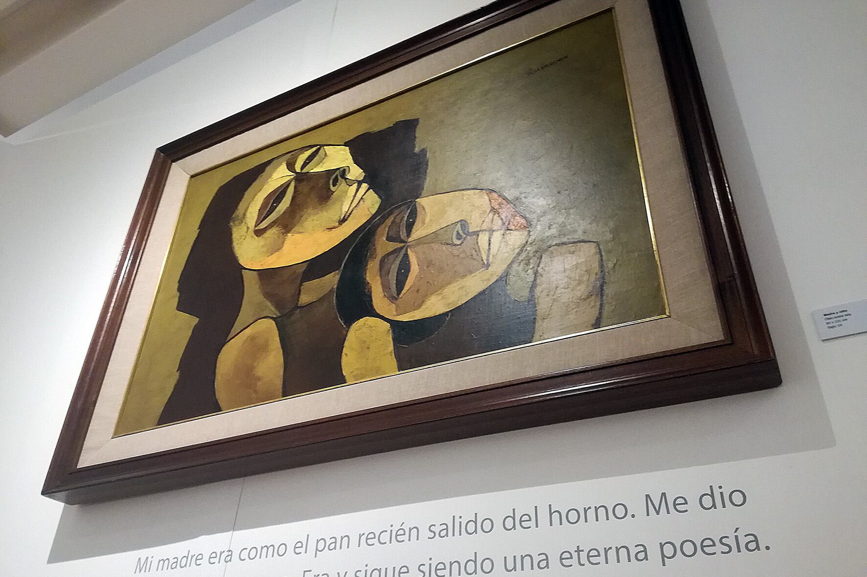 Como todo buen artista moderno, Guayasamín desarrolló un lenguaje propio.