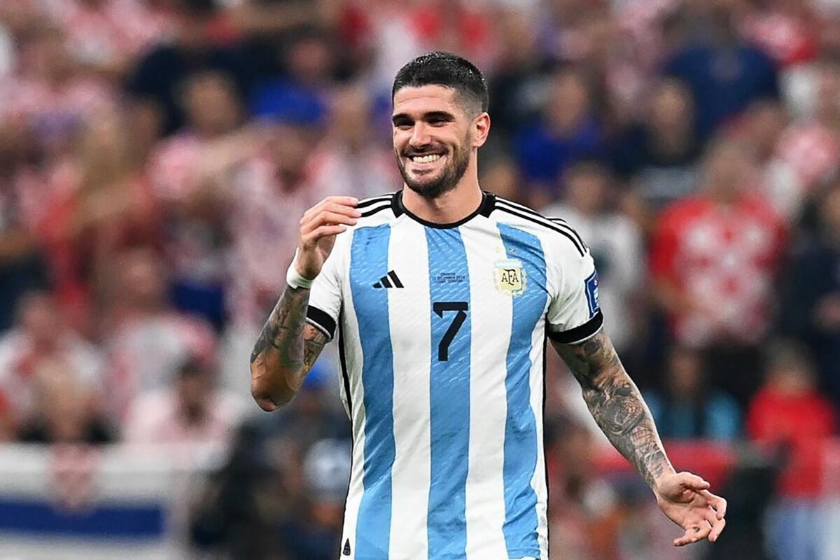 Rodrigo De Paul inmortalizó su nombre en Qatar 2022