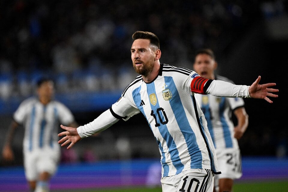 Lionel Messi, capitán de la selección argentina.