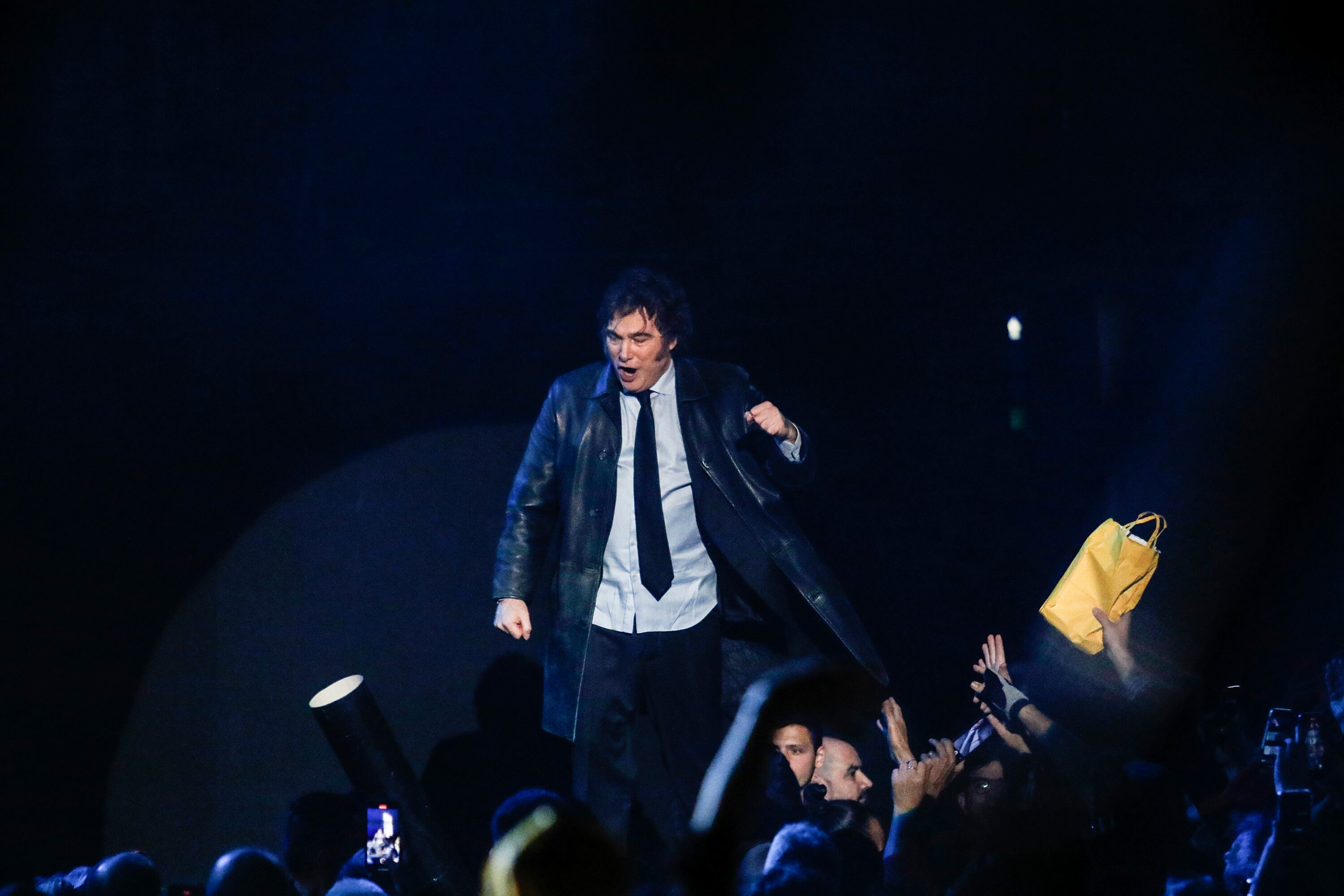 Javier Milei volverá a ser protagonista de su propio show, como ocurrió en el Luna Park.