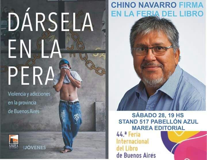 Fernando "Chino" Navarro, responsable de una investigación que tomó forma de libro.