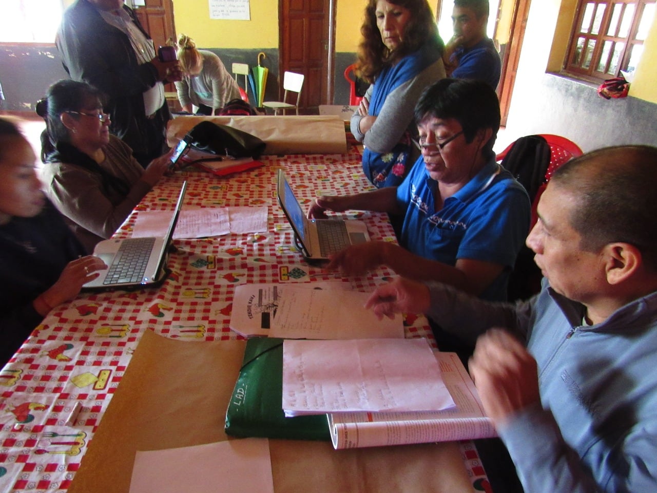 Uno de los talleres del diseño curricular