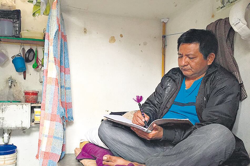 El periodista maya Pedro Canché pasó nueve meses encarcelado entre 2014 y 2015 con cargos falsos.